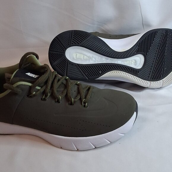 Nike Lunar Army Green Sneakers Size 11 - Picture 6 of 8